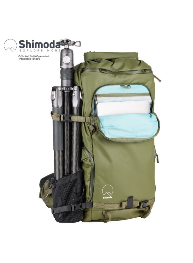 Shimoda Camera Bag, Professional Outdoor Camera Bag, Lightweight Travel Dslr Bag, Tenmoku Tadaa Yidong Action X50v2 Medium Dslr Inner Liner Set, Army Green, 520-140 - Image 5