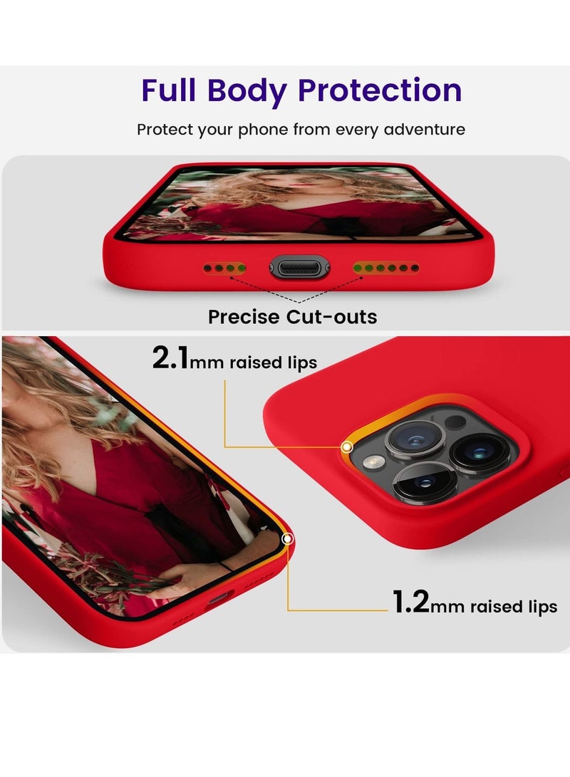 Designed for iPhone 14 Pro Max Case, Silicone Shockproof Slim Thin Phone Case for iPhone 14 Pro Max 6.7 inch - Image 3