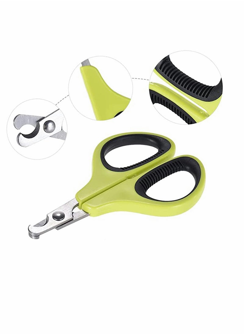 SYOSI - Pet Nail, Nail Clippers for Cat Dog Nail Scissors Cutter Trimmer Professional Grooming Tool, for Tiny Bunny Kitten Puppy Rabbi Bird Ferret Small Breed - Image 1