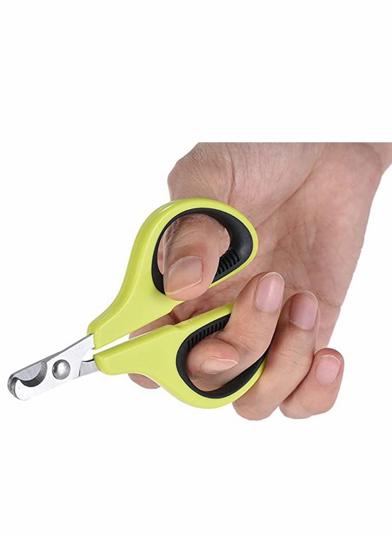 SYOSI - Pet Nail, Nail Clippers for Cat Dog Nail Scissors Cutter Trimmer Professional Grooming Tool, for Tiny Bunny Kitten Puppy Rabbi Bird Ferret Small Breed - Image 1