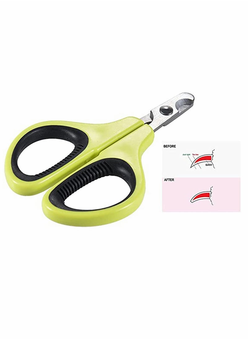 SYOSI - Pet Nail, Nail Clippers for Cat Dog Nail Scissors Cutter Trimmer Professional Grooming Tool, for Tiny Bunny Kitten Puppy Rabbi Bird Ferret Small Breed - Image 1