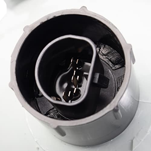 TRQ Headlight Assembly Set Headlights Driver & Passenger Side Halogen Compatible with 1992-1997 Ford F150 Truck 1992-1996 Bronco FO2502118 FO2503114 - Image 3