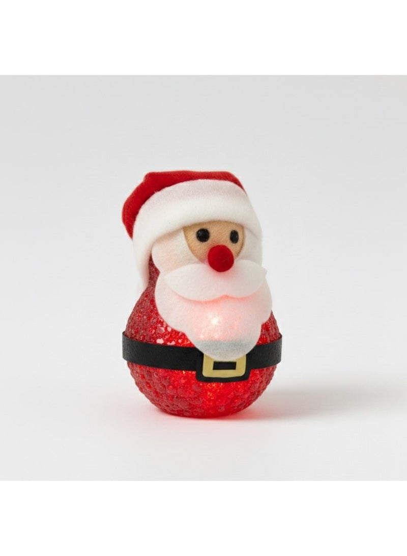 شجرة عيد الميلاد، ضوء ليلي لطيف، زينة بابا نويل، متعدده الالوان - Image 2