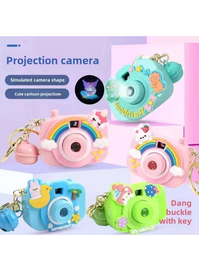 Mini Projection Camera Slide Cartoon Mini Projector Classic Childhood Fun Stall Toys-Color:Cy333 Cartoon Projection Camera-Specifications:Minimum Batch Size Is 600 Pieces/mixed Styles And Colors  - Image 2