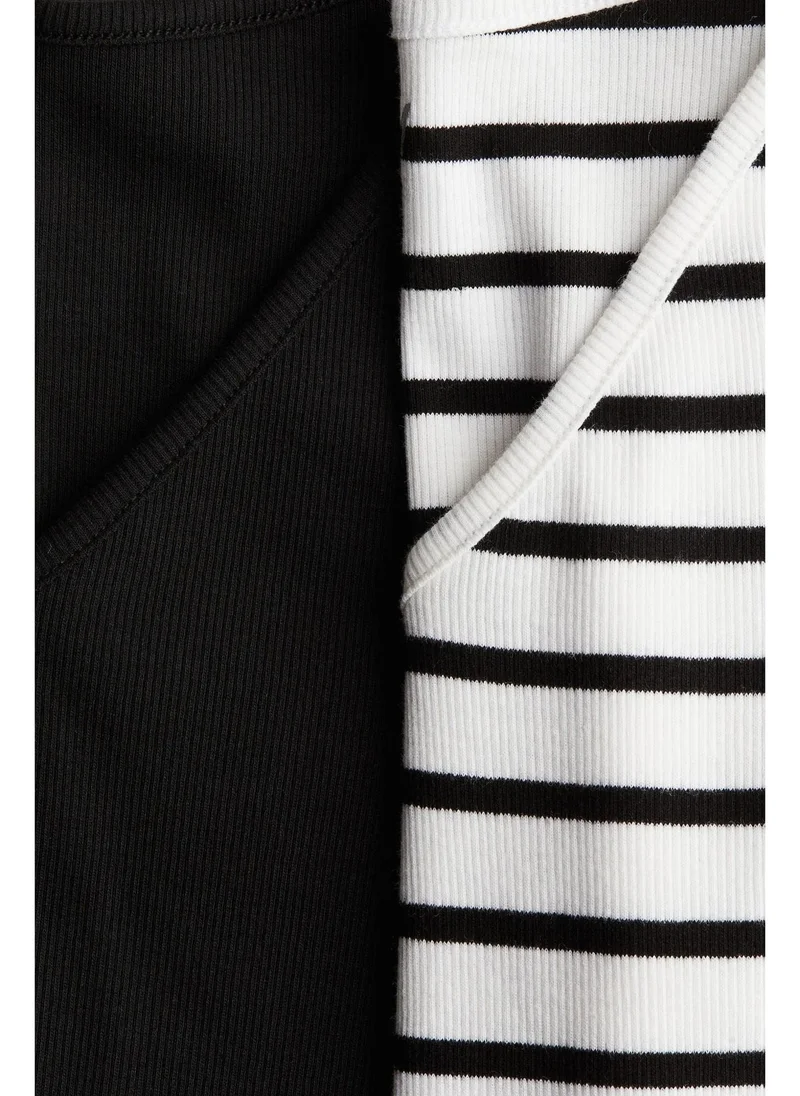 اتش اند ام 2-pack long-sleeved ribbed tops