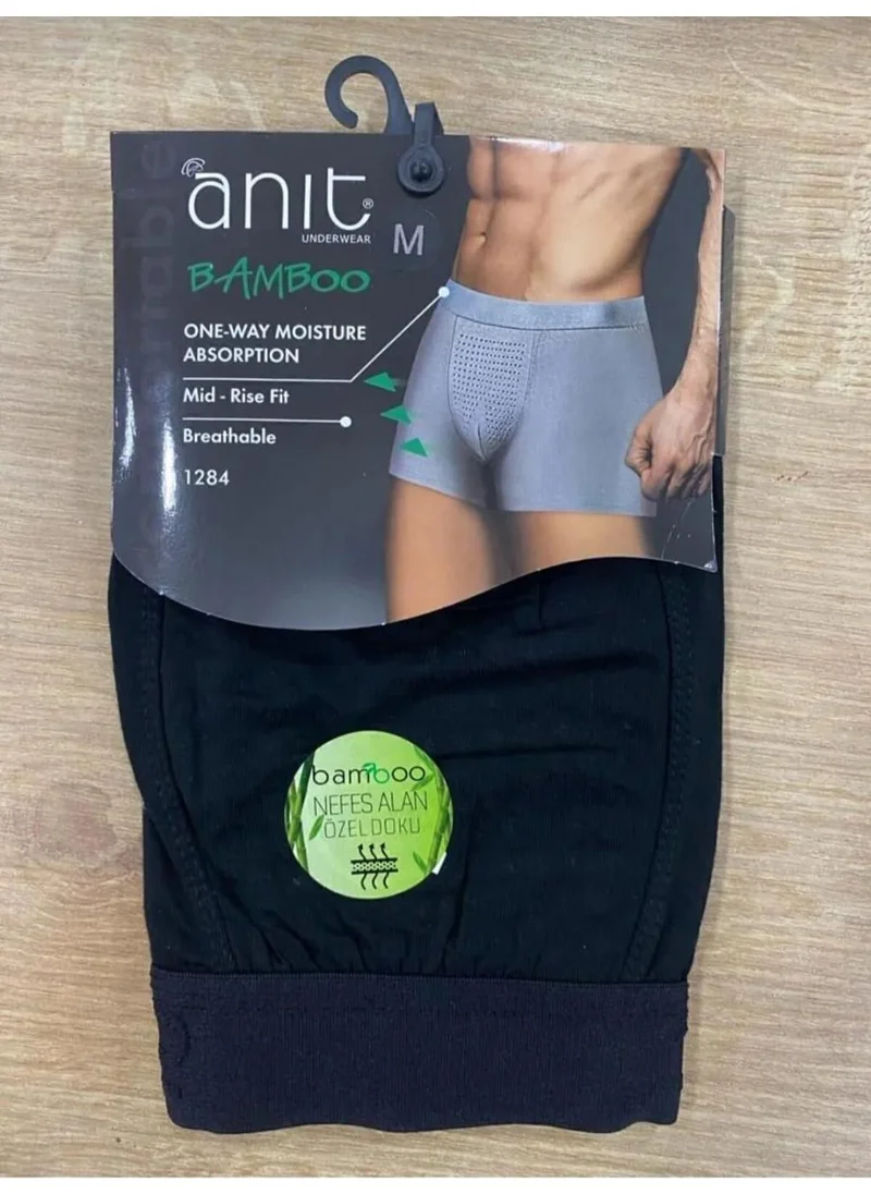 Anıt Anit 1284 Men's Breathable Bamboo Boxer 10 Pieces