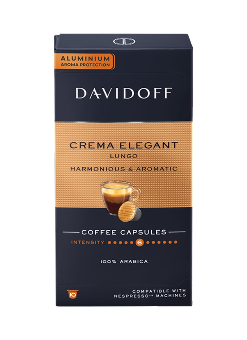 Davidoff Cafe Creme Elegante Lungo Coffee Capsules - Image 1