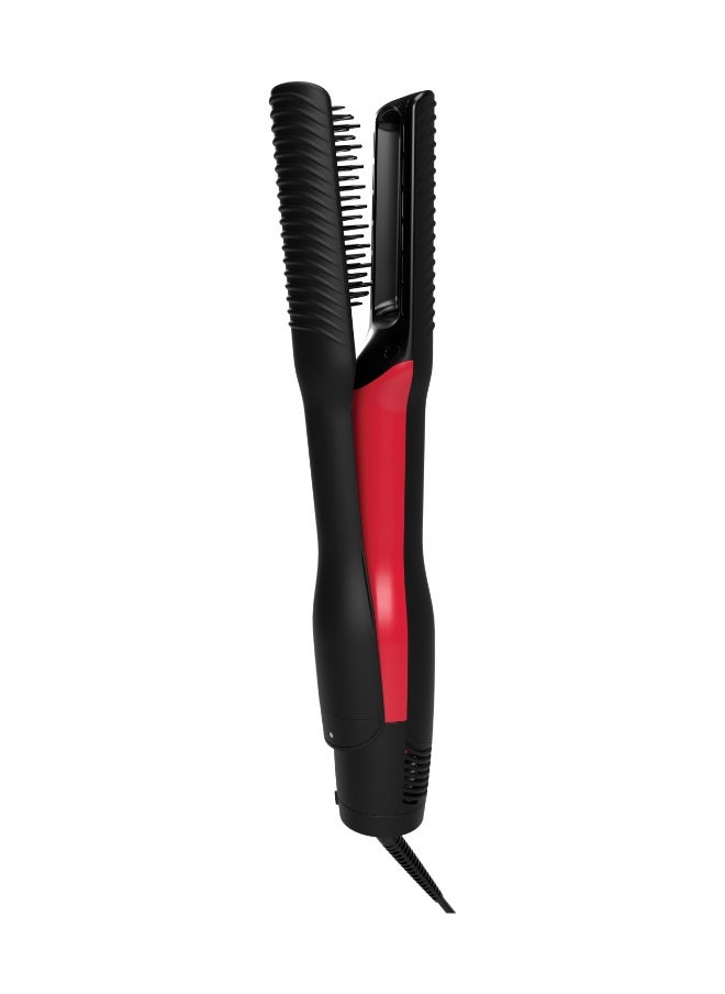Revlon - 2-In-1 One-Step Air Straight Dryer And Straightener 6 Speed Settings Ceramic Tourmaline Teeth Unique Plates Infused With Argan Oil - Image 1