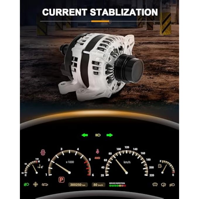 ROADFAR Alternator Compatible for for Ford for Edge 2015-2016,for Ford for Fusion 2013-2020,for Ford for Taurus 2013-2017,for Lincoln for MKC 2015-2019,for Lincoln for MKZ 2013-2020, Replace 11665 - Image 3