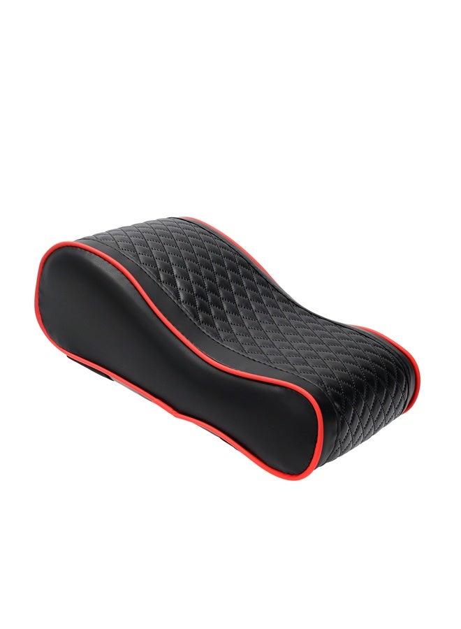 Car Armrest - Quilted Car Center Console Armrest Cushion with Memory Foam Pillow Pad Support, Seat Arm Rest Cover for Resting Elbow u0026 Forearm, Underneath Storage Pocket for Daily Driving - Image 2