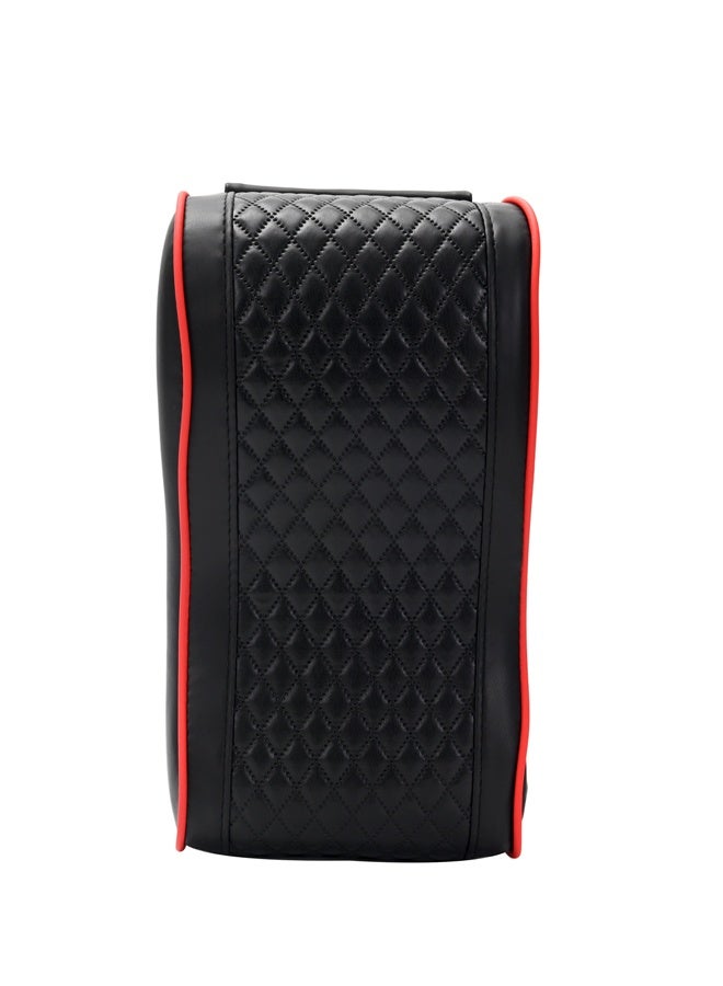 Car Armrest - Quilted Car Center Console Armrest Cushion with Memory Foam Pillow Pad Support, Seat Arm Rest Cover for Resting Elbow u0026 Forearm, Underneath Storage Pocket for Daily Driving - Image 3