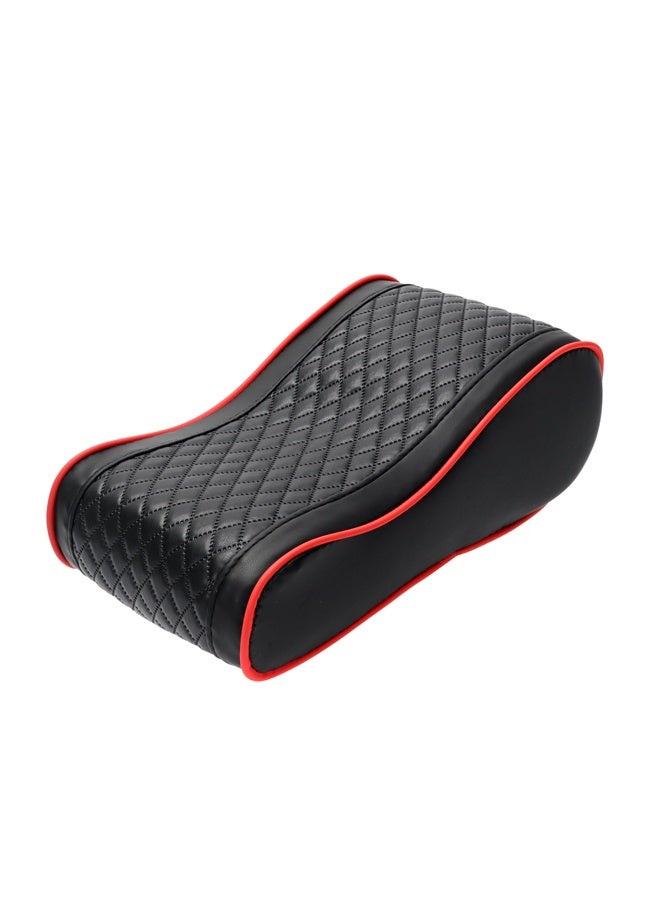 Car Armrest - Quilted Car Center Console Armrest Cushion with Memory Foam Pillow Pad Support, Seat Arm Rest Cover for Resting Elbow u0026 Forearm, Underneath Storage Pocket for Daily Driving - Image 1