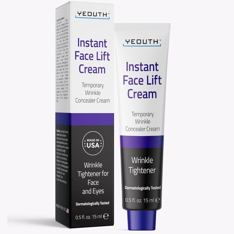 YEOUTH Instant Face Lift Cream Temporary Skin Tightening Under Eye Cream for Women Tightening and Lifting Concealer 15ml