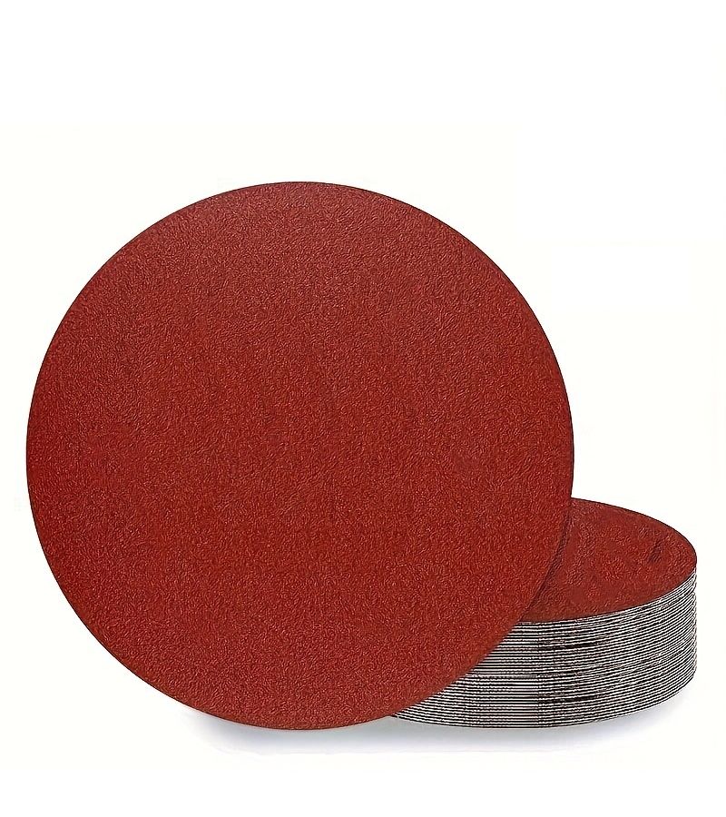 25 Pcs 100 Grit 9 Inch 225mm Zirconium Alumina Sandpaper Discs No Hole For Drywall Grinding Wheel And Sanding Pad Durable Construction For Smooth Finishing - Image 1
