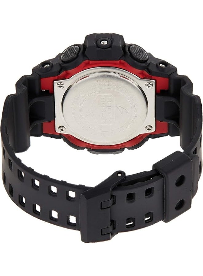 جي شوك ساعة كاسيو جي-شوك GA-700-1ADR تناظرية ورقمية بعرض توقيت عالمي - Image 2