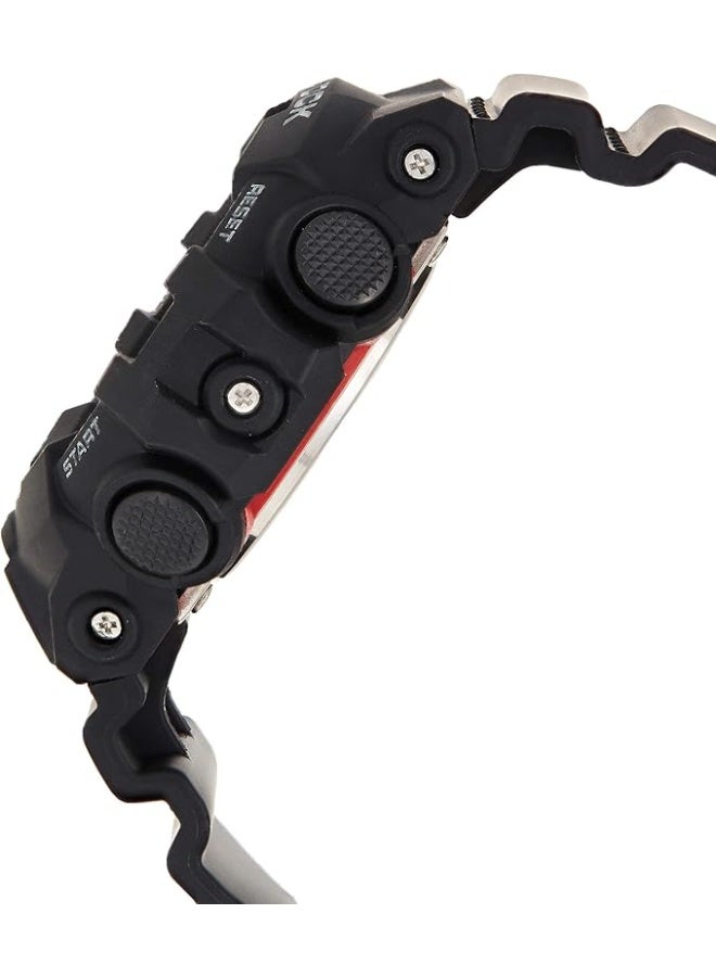 جي شوك ساعة كاسيو جي-شوك GA-700-1ADR تناظرية ورقمية بعرض توقيت عالمي - Image 3