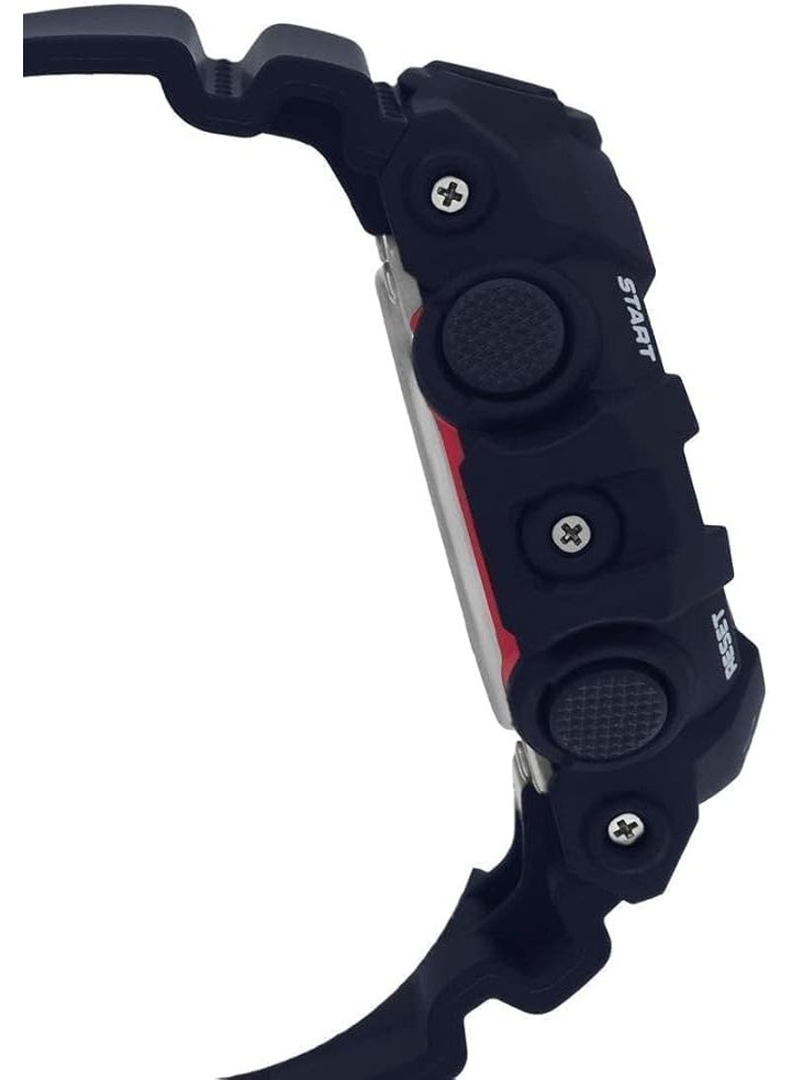 جي شوك ساعة كاسيو جي-شوك GA-700-1ADR تناظرية ورقمية بعرض توقيت عالمي - Image 4