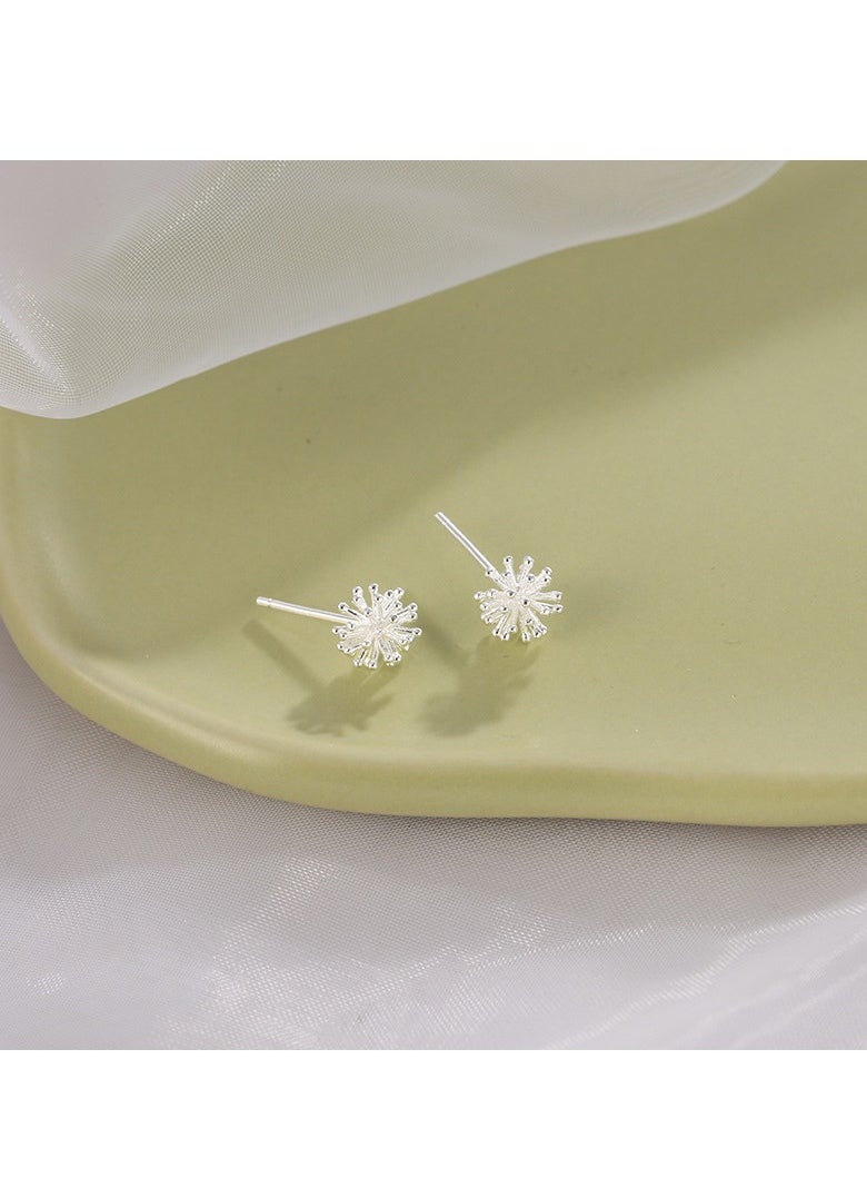 xozgdovg Dandelion stud earrings for women  - Image 2