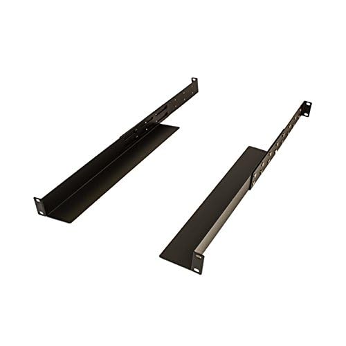 NavePoint Universal 1U Rack Mount 4-Post Shelf Rail for Dell Compaq IBM HP APC - 33.5 Inches deep - Image 2