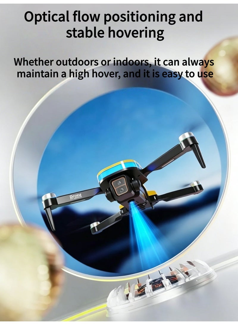 Closeli S5 Drone with Dual HD Cameras, FPV Drone, RC Quadcopter, Rechargeable Controller, 360° Flips, Brushless Motor, Intelligent Obstacle Avoidance, Optical Flow Hovering, 3 Speed Modes, One-Key Takeoff/Landing, Foldable Design, Long Flight Time, App Control (2 Batteries) - Image 3