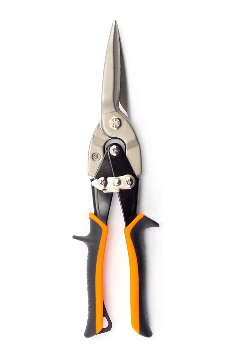 Aviation Snip Cutter with Silver Blade– Heavy Duty Sheet Metal Cutting Tool 