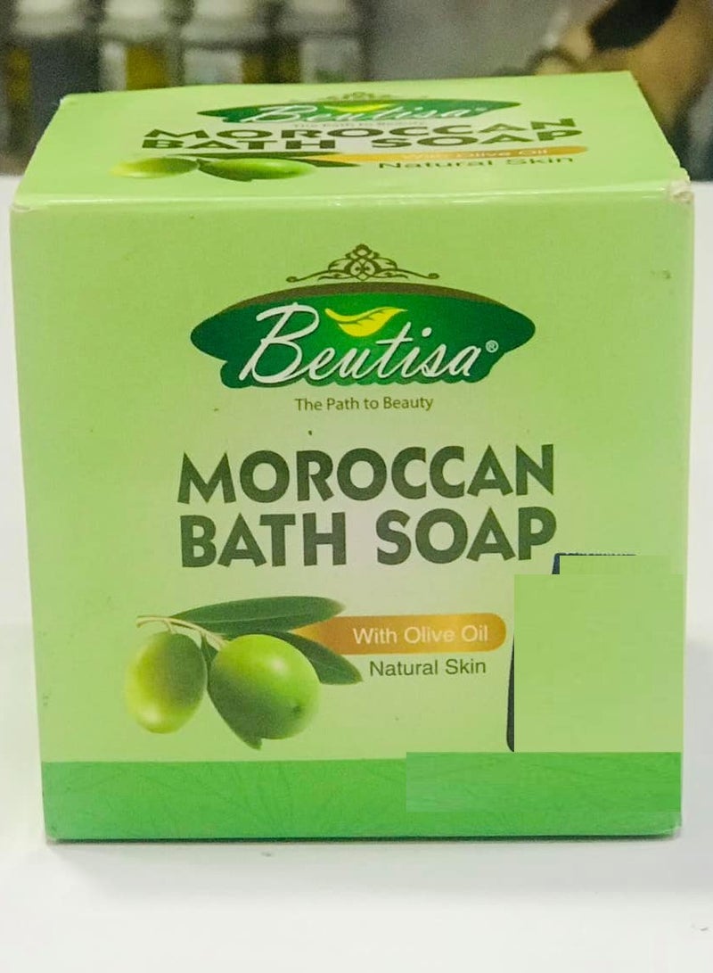 BEUTISA Moroccan Bath Soap With Olive Oil 250 g