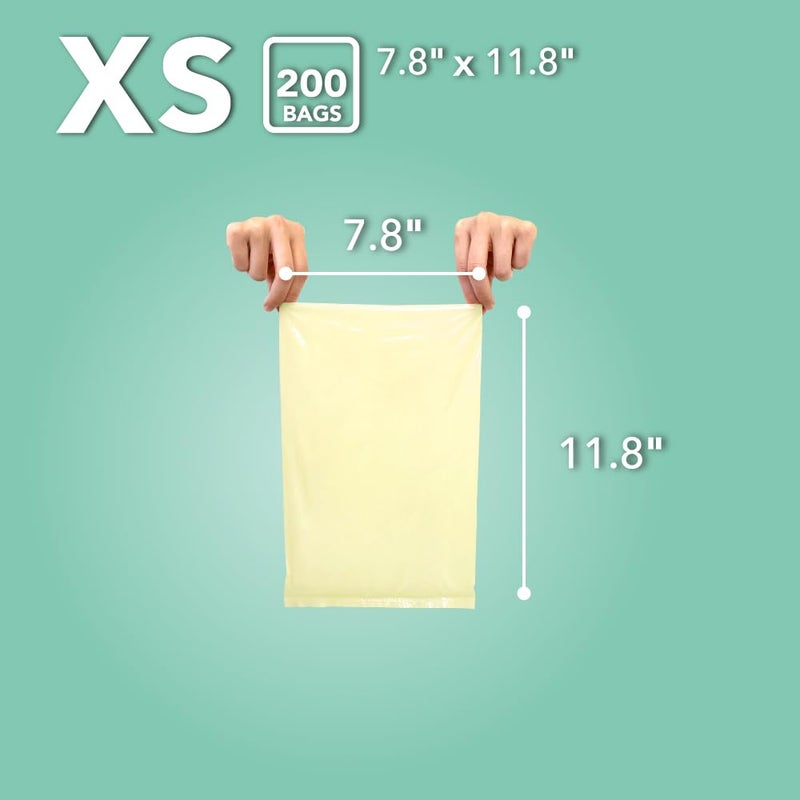 BOS, Odor-Sealing Dirty Diaper Trash Bags - Disposable Bags - Scent & Smell Free (X-Small) - Image 4