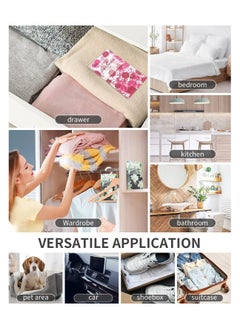 SYOSI Hanging Closet Deodorizer, 16 Pcs Air Freshener, Hanging Closet Deodorizer Scented, Room Fragrance Aroma Bag, Suit for Locker, Car, Closet, Long Lasting Fresh Fruit Flavor Portable Bedroom Car Sachet  - Image 2