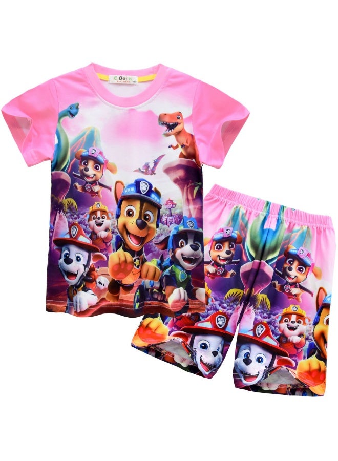 Children's set, children's short sleeved home suit, Paw Patrol set - Image 1