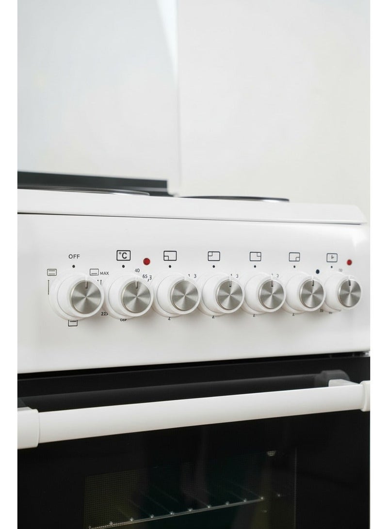 GL General 50x55cm 4 Burner Electric Cooking Range, Total Safety, Up & down Heating, Auto Burner, - Image 5