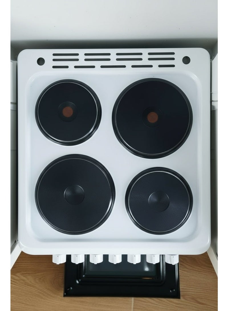 GL General 50x55cm 4 Burner Electric Cooking Range, Total Safety, Up & down Heating, Auto Burner, - Image 4