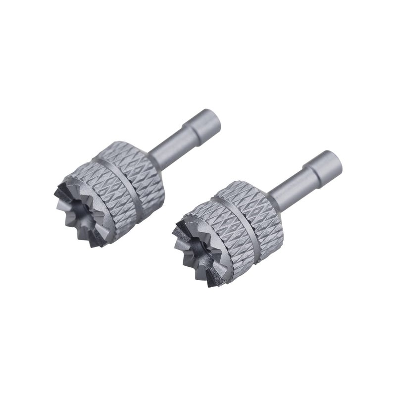 HeiyRC 2PCS Replacement Joystick for DJI RCRC 2 Remote Controller Aluminium Thumb Sticks Compatible with DJI Mini 3 ProMini 4 ProAir 3 Flip Fly More Combo Drone AccessorySilver Grey - Image 2