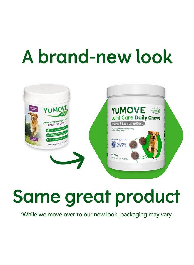 Yumove Lintbells YuMOVE Joint Supplement Dog Chews - Contains Glucosamine, Green Lipped Mussel - Natural Relief from Hip Ache, Stiff Joints - 1 Month’s Supply (Large & X-Large) - Image 2