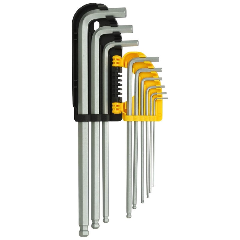 Stanley STANLEY 94158 9 Piece Extra Long Metric Ball End Hex Key Set  - Image 2