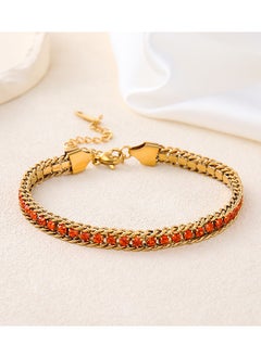 Mark Fairwhale Fashionable High-end Light Luxury Four Petal Flower Bracelet 