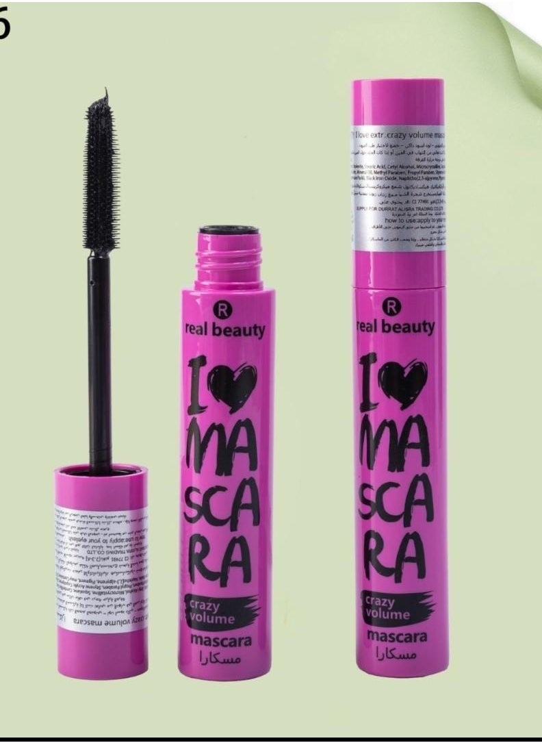 REAL BEAUTY I Love Extreme Crazy Volume Mascara Black  - Image 2