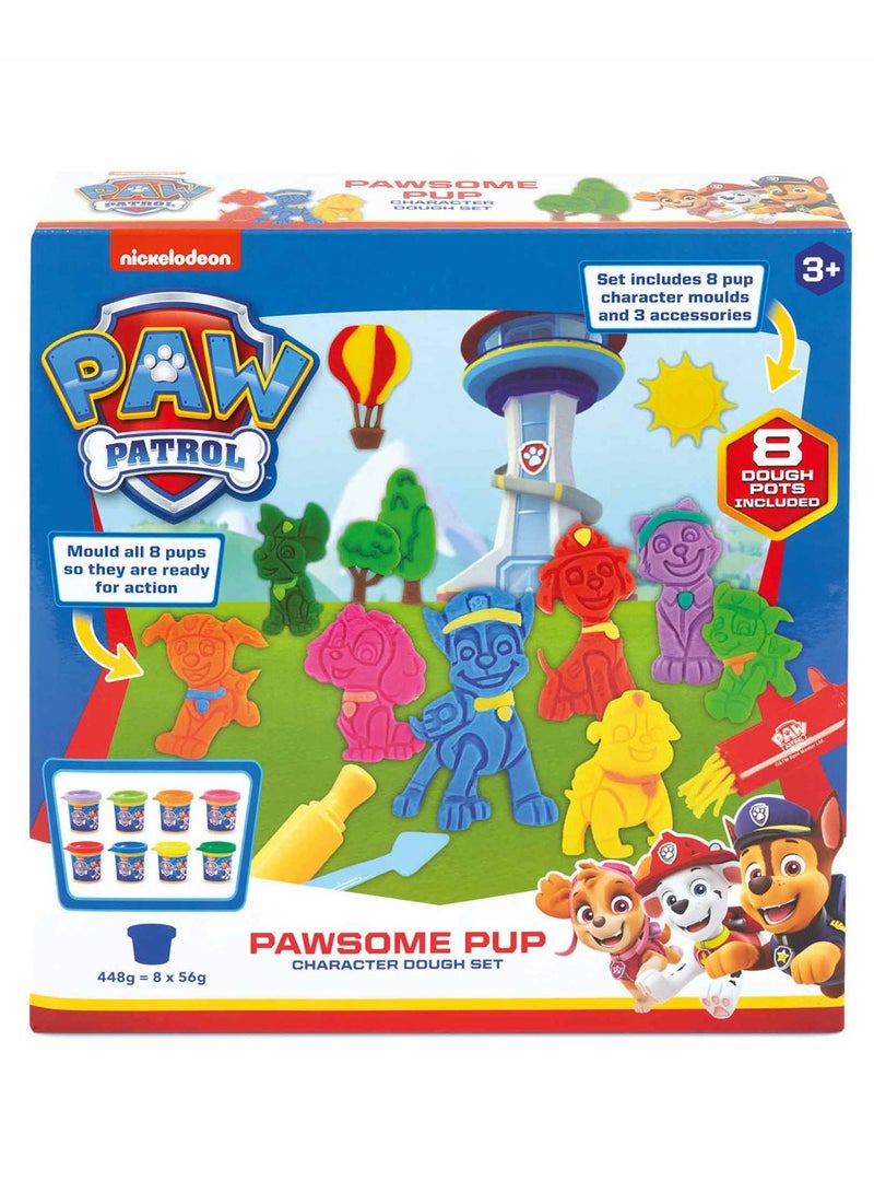 ADDO Addo Nickelodeon Paw Patrol Characters Pawsome Pup Dough Set | Play Dough | Creative Fun Ideas | Develops Sensory Skills | Entertaining Toy | Stress Relief Toys for Kids  - Image 1