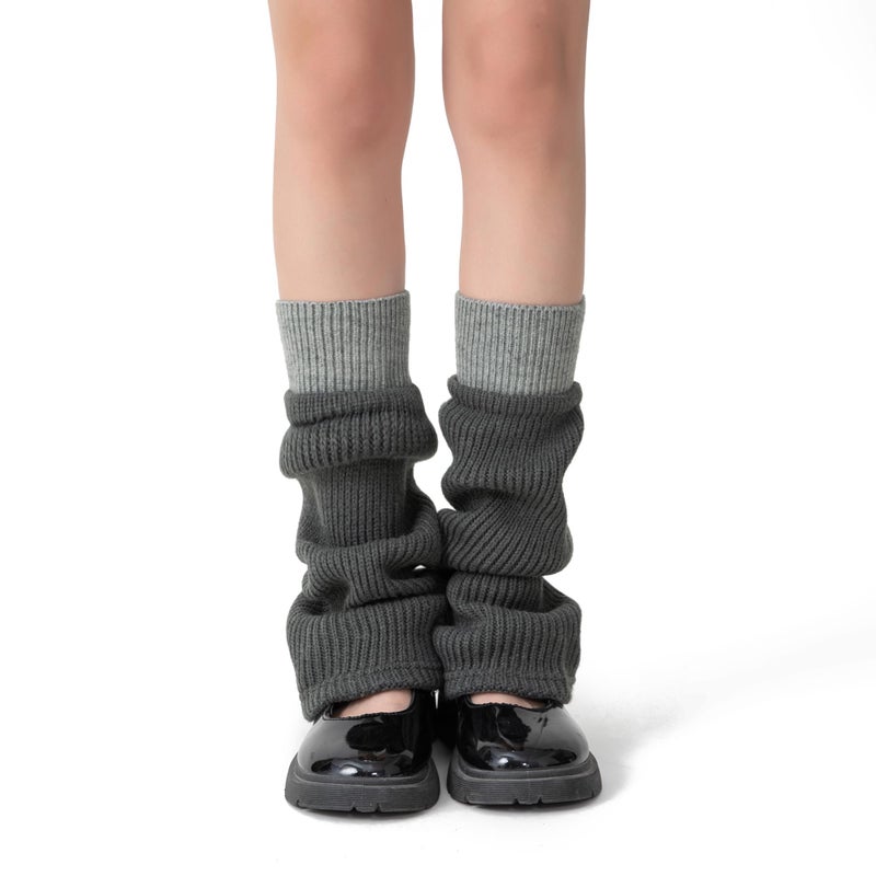 Soxbang Women's Leg Warmers Wool Blend, Leg Warmers for Girls, Ribbed Knit Thermal Ankle Warmers and Boot Cuffs for Winter - Image 3