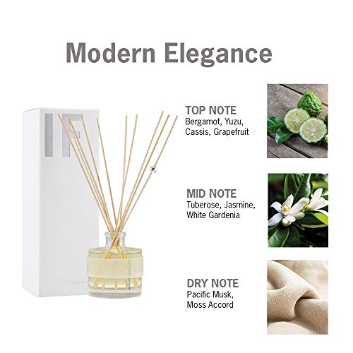 APOTHIA - IF Mini Aromatic Diffuser| Modern White Floral & Citrus | Up to 6 Months | 2 oz | 55 ml | Small Batches for Luxury Quality in Elegant Glass Bottle - Image 3
