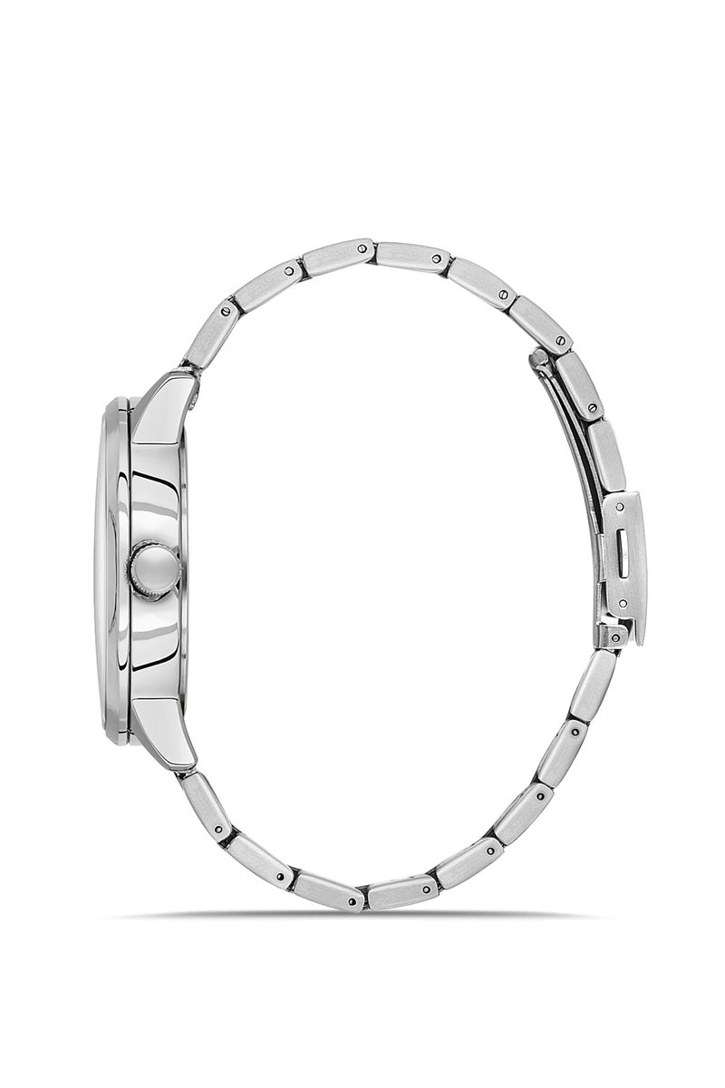 OMAX Men's Wrist-Watch | Analog | Stainless Steel Band | Elegant Design - Image 2