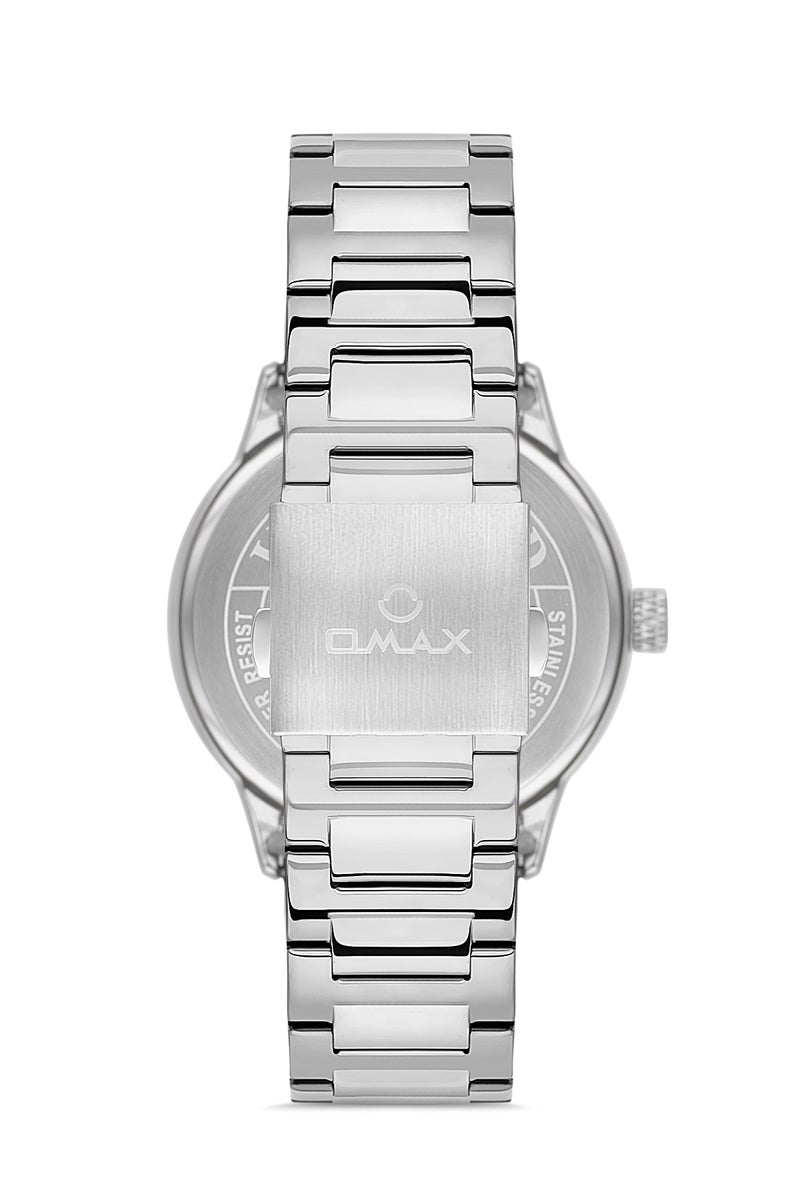 OMAX Men's Wrist-Watch | Analog | Stainless Steel Band | Elegant Design - Image 3