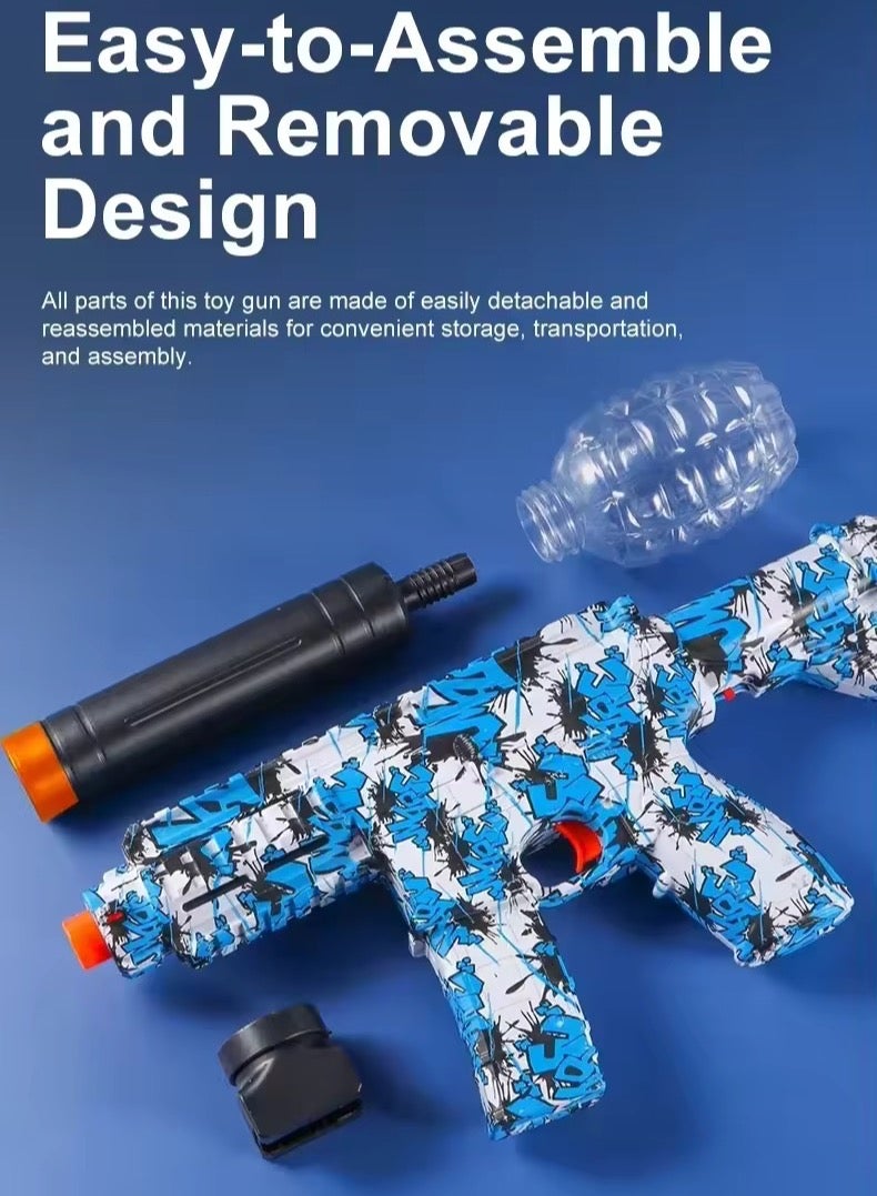 أوڤيا بندقية لعبة مسدس جل كهربائي من Ovya، مسدس جل تلقائي M416 صديق للبيئة مع 20000 رصاصة ونظارات واقية، لعبة أنشطة ممتعة وفي الهواء الطلق للأطفال - Image 5