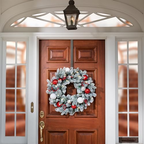 Haute Decor Adjustable Length Wreath Hanger - 20 Lb. Capacity - Image 2