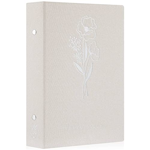 Lanpn Photo Album 4x6 300 Pockets Linen Photo Albums Holds 300 Horizontal Pictures Only Beige