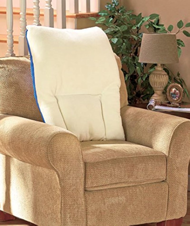 SherpaComfort High Back Comfort Pillow for Chairs  Cars 