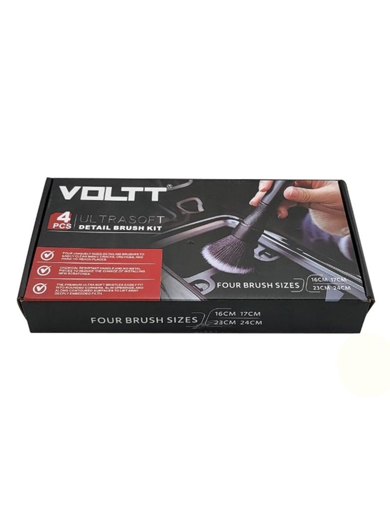 VOLTT  Soft Detailing Brush Set for Car Cleaning - Image 3