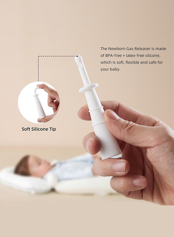 Sweet Life 10-Piece Baby Gas and Colic Reliever Individually packaged, Baby Constipation Relief, Suitable From Birth, White - Image 5