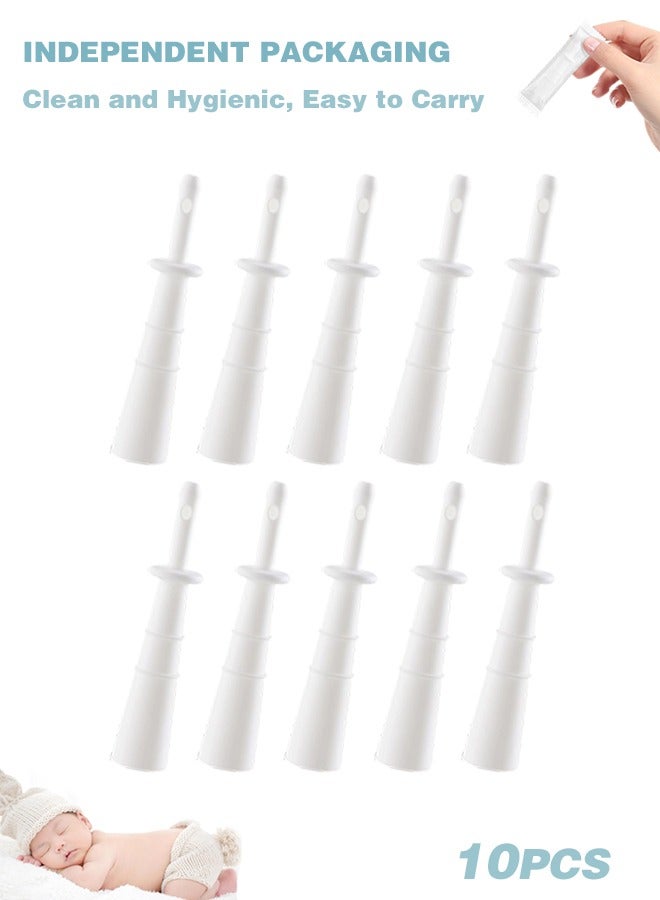 Sweet Life 10-Piece Baby Gas and Colic Reliever Individually packaged, Baby Constipation Relief, Suitable From Birth, White - Image 1