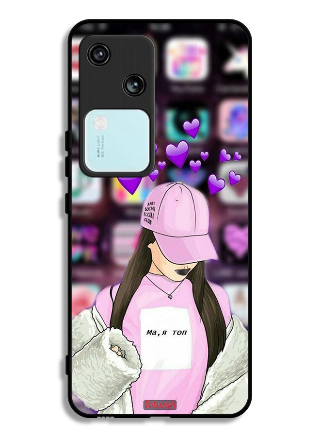 Tolwak Vivo V30 5G Protective Case Cover Anti Social Club - Image 1