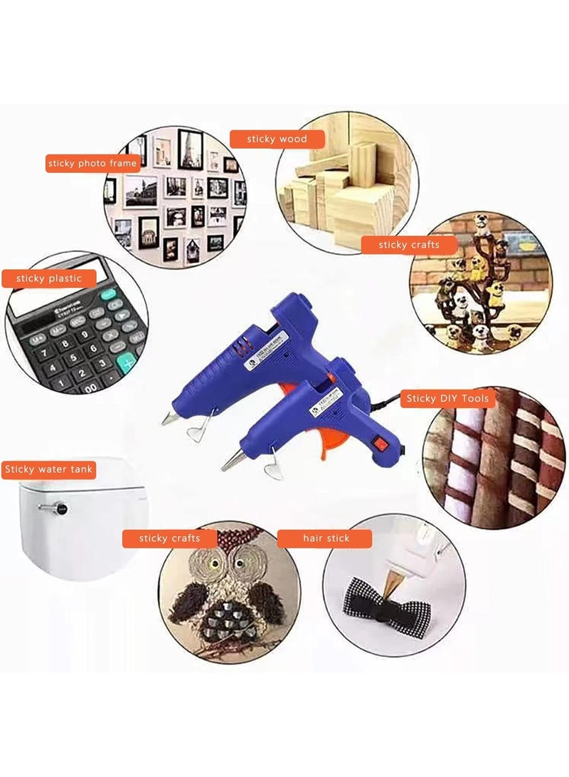 Hot Mini Glue Gun with 50 Transparent glue sticks ,20w - Image 4